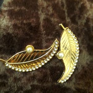 Gold Leaf Earring