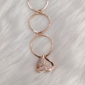 925 Rose Gold Bracelet Nd Ring