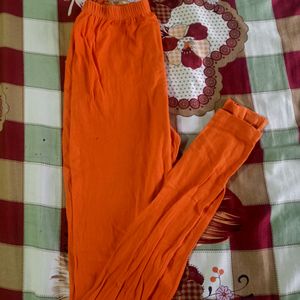 Orange Leggings For Women