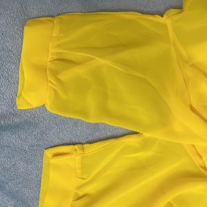 bright yellow shrug