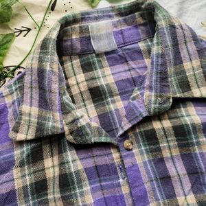 Multicolor Purple Shirt