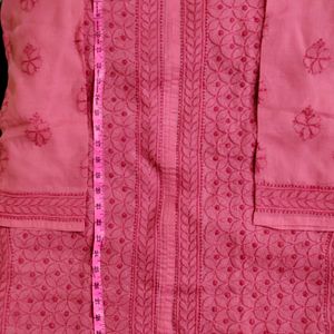 Chikankari FRONT SLIT kurta