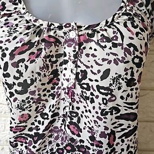 Imported F21 Leopard Print Pink Top