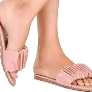 Ruched Flipflop flates for Women