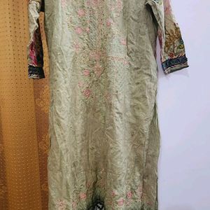 Pakistani 2piece Kurti Set