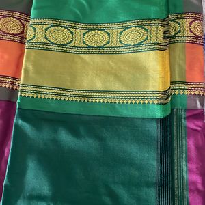 Cotton Silk Saree New