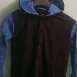 Black And Blue Hoodie Tishirt Fir Summer