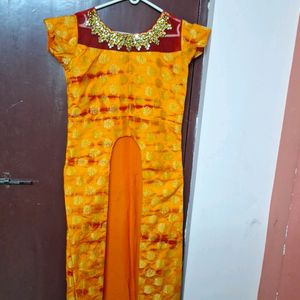 Banarasi Dyed Lehanga Choli