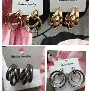 6 Pair Earrings