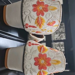 Embroidered Heels