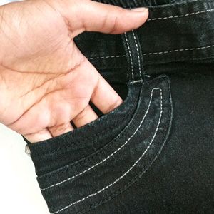 Black Denim Jeans