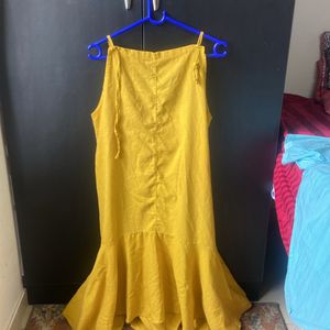 Yellow Casual Dress