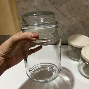 Air Tight Glass Jar