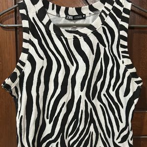 PINTEREST INSPIRED ZARA ZEBRA TANK TOP