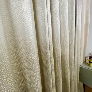 2 Pieces Luxury Silk Curtains (imported) 9 Ft