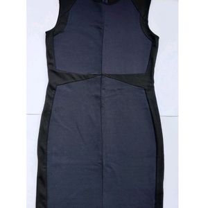 Navy blue & black formal dress