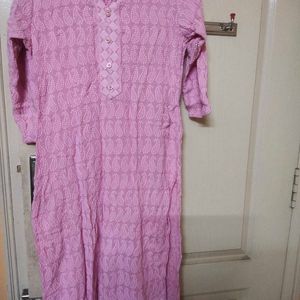 Chikan Kari Kurta For Women