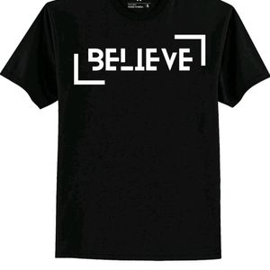 Believe Print Desine T Shirt For Boys