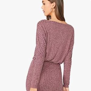 Mauve Midi Dress