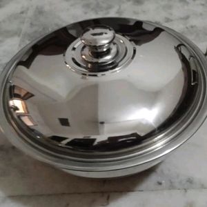 Stainless Steel Idli Multi Kadai Copper Base