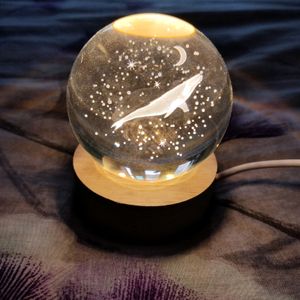 🎊 Limited Time Offer 3D Crystal Lamp Ball Design3