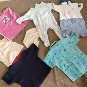 Combo Of New Born Baby Clothes