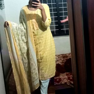 3 Pies Kurtha Set