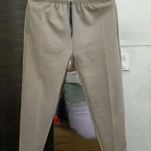 Greyish Brown Winter Joggers