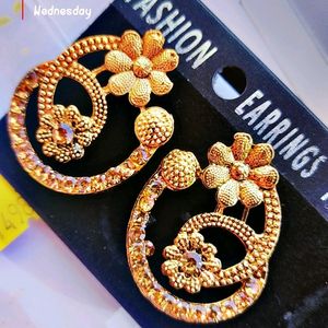 Golden Earrings Studs