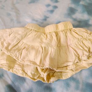 Baby Short Skirt - Yellow