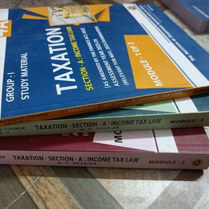 Ca Inter Taxation Modules