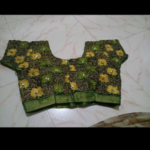 Beautiful Crush Cut Work Blouse