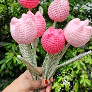 Crochet Forever Tulips Bouquet