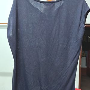 Navy Blue Top