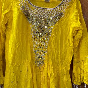 Haldi Dress