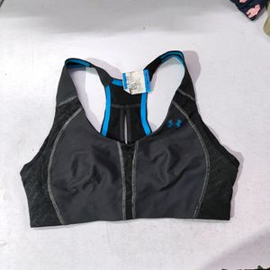 Under Armour high support sports bra size 34B