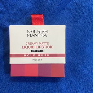 Sale 70% Off - Lipstick pack by Nourish Mantra