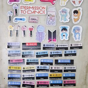 BTS Sticker Set