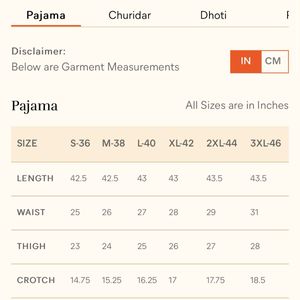 Manyavar Mens Pyjama XXL Size