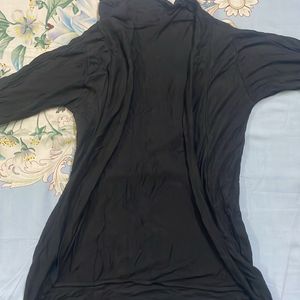 Pure Cotton Black Shrug