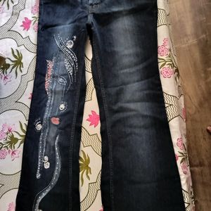 A Designer Blue Jeans