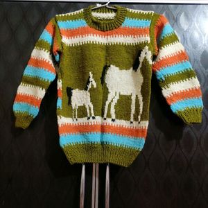 New Handmade Warm Sweater 4-5 Year