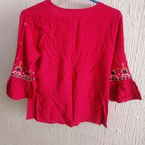 Elegant Short Top for Women|Casual and Partywear
