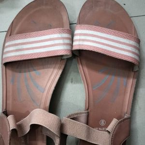 Pink Flat Sandals