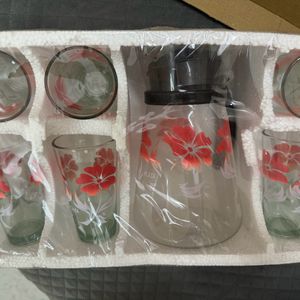 7 pieces glass set