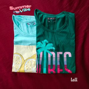 Pack Of 2 Summer Tee