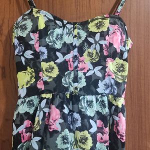 Padded Floral Women’s Dress