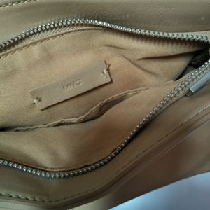 Mango Beige Handheld Bag