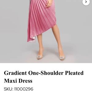 Anny Pink Off Shoulder Dress