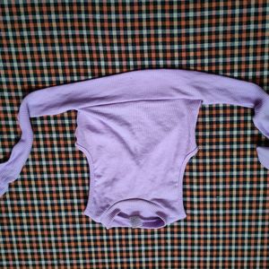 SSS Lavender Colour Crop Top